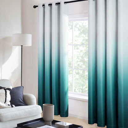 Gradient Light Blocking Room Darkening Curtains