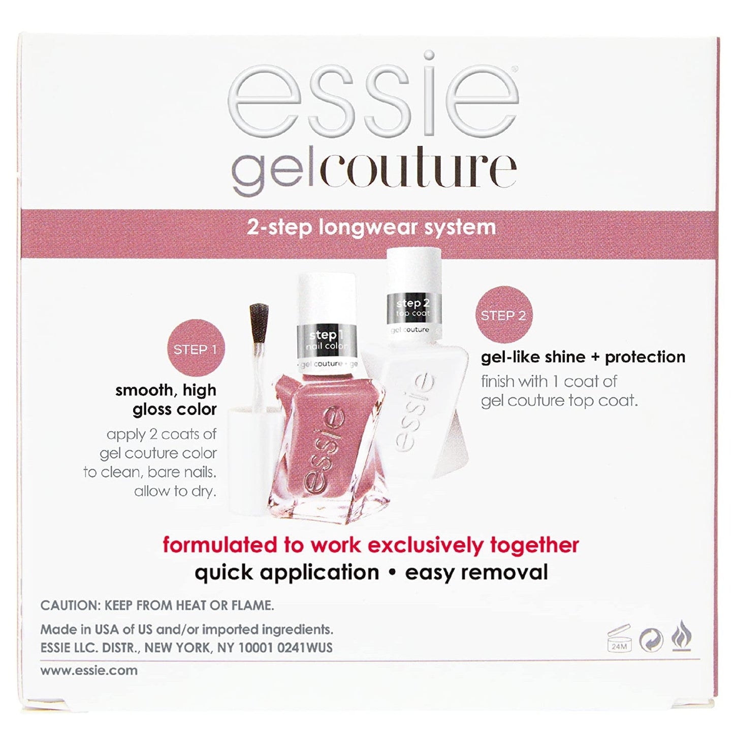 ESSIE Gel Couture Longwear Nail Polish Set