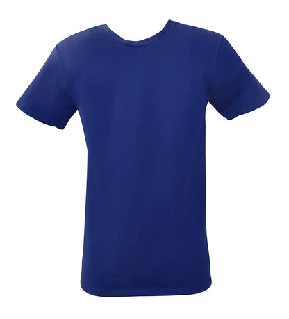 BASIC COTTON Free Spirit Premium Quality Cotton Men's Crew Neck T-Shirt Made in Italy