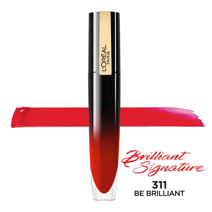 L'OREAL Brilliant Signature Shiny Lipstick