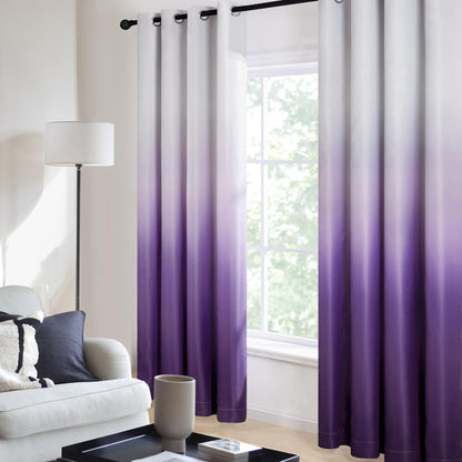 Gradient Light Blocking Room Darkening Curtains
