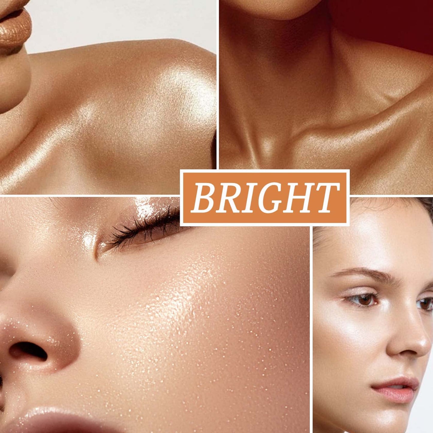 REVOLUTION Golden Goddess Face & Body Shimmer Oil