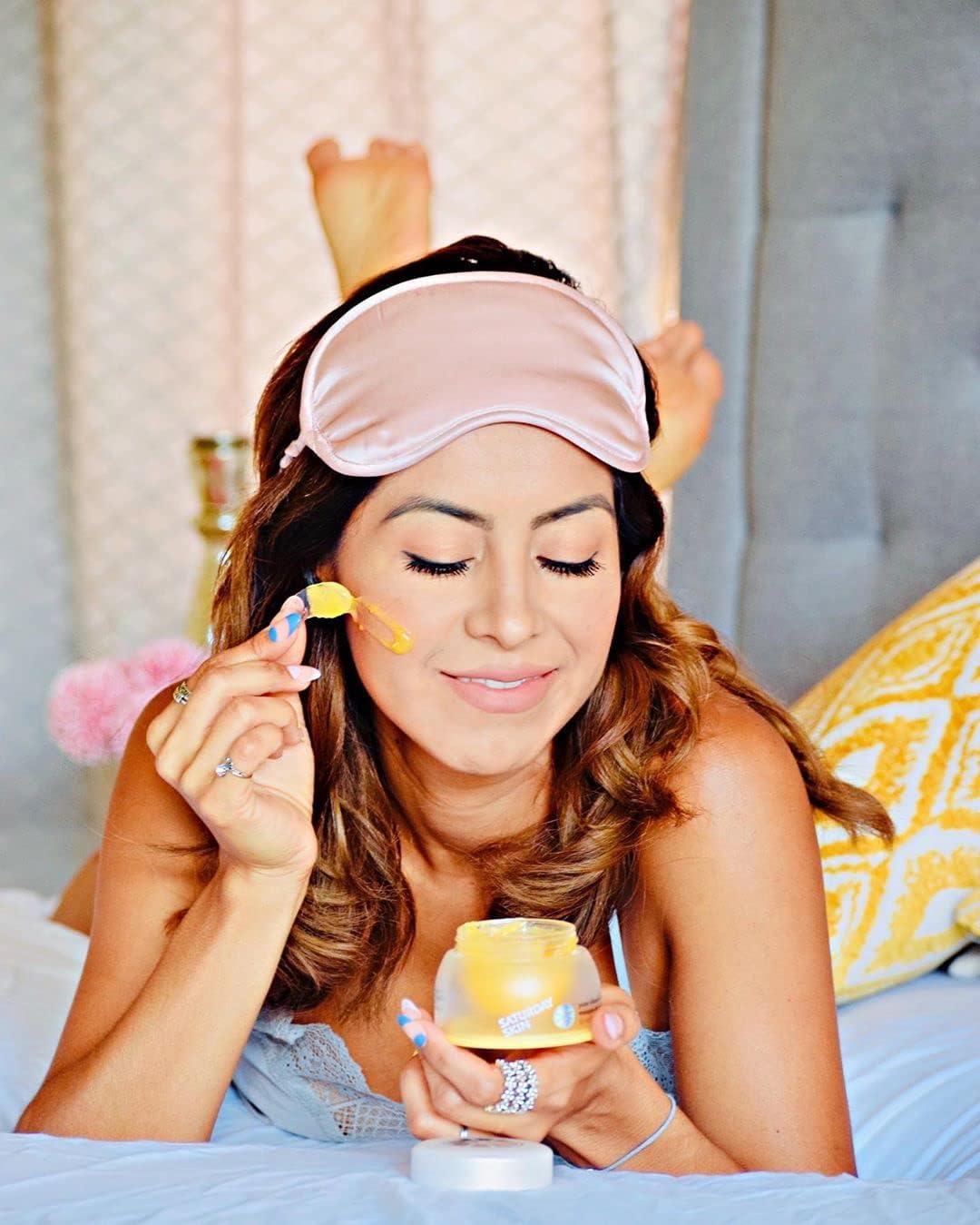 SATURDAY Skin Yuzu Vitamin C Sleep Mask