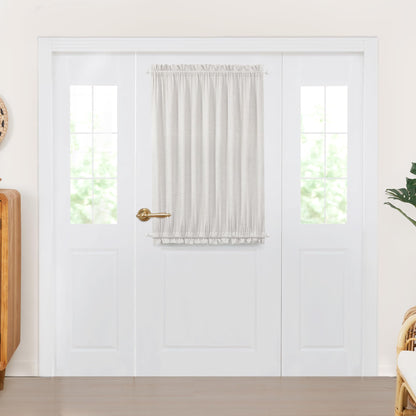 French Door Linen Blackout Curtain, 1 Panel