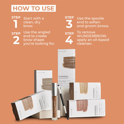 WUNDER2 1-Step Perfect Brow Gel