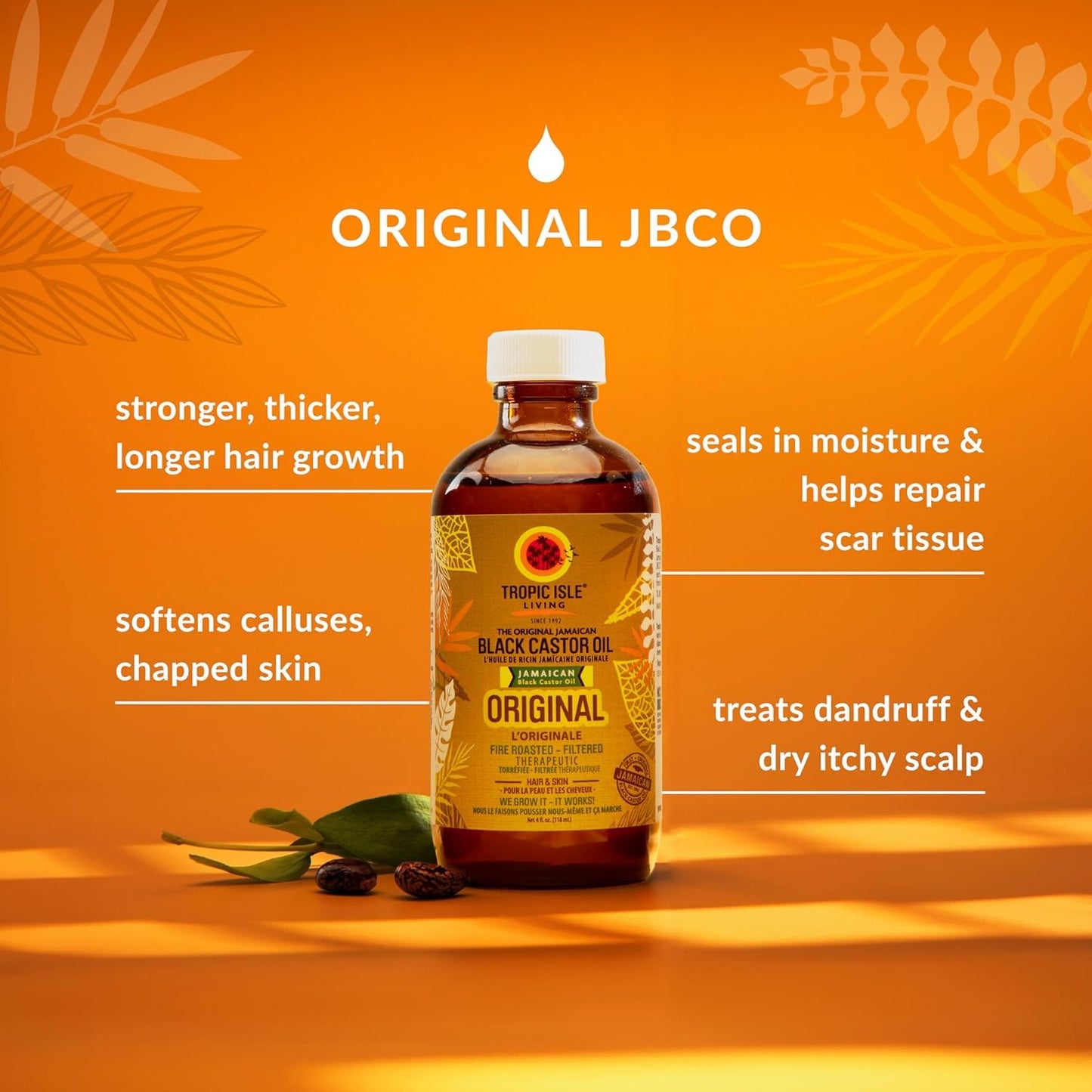 TROPIC ISLE Living Black Castor Oil