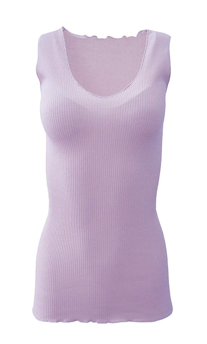 BASIC COTTON Free Spirit Premium Quality 100% Cotton Women's Tank Top. Proudly Made in Italy.