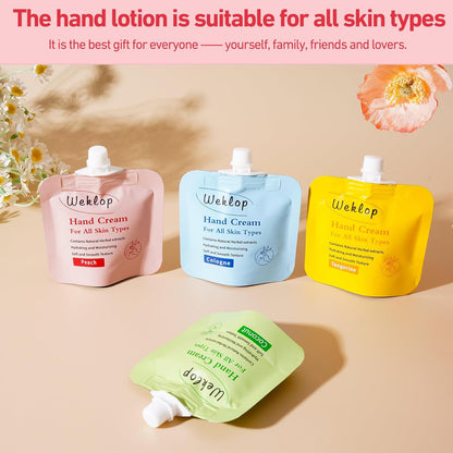 WEKLOP Natural Moisturizing Travel Size Hand Cream