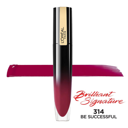 L'OREAL Brilliant Signature Shiny Lipstick