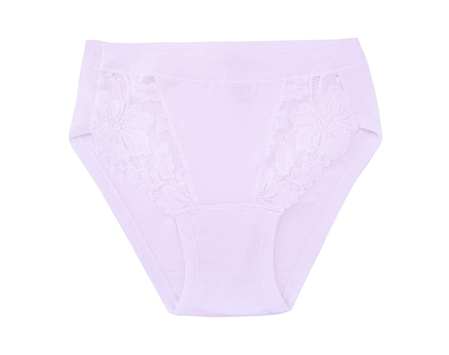 EGI Luxury Modal Women's Lace-Trimmed Briefs Panties. Proudly Made in Italy.(714)
