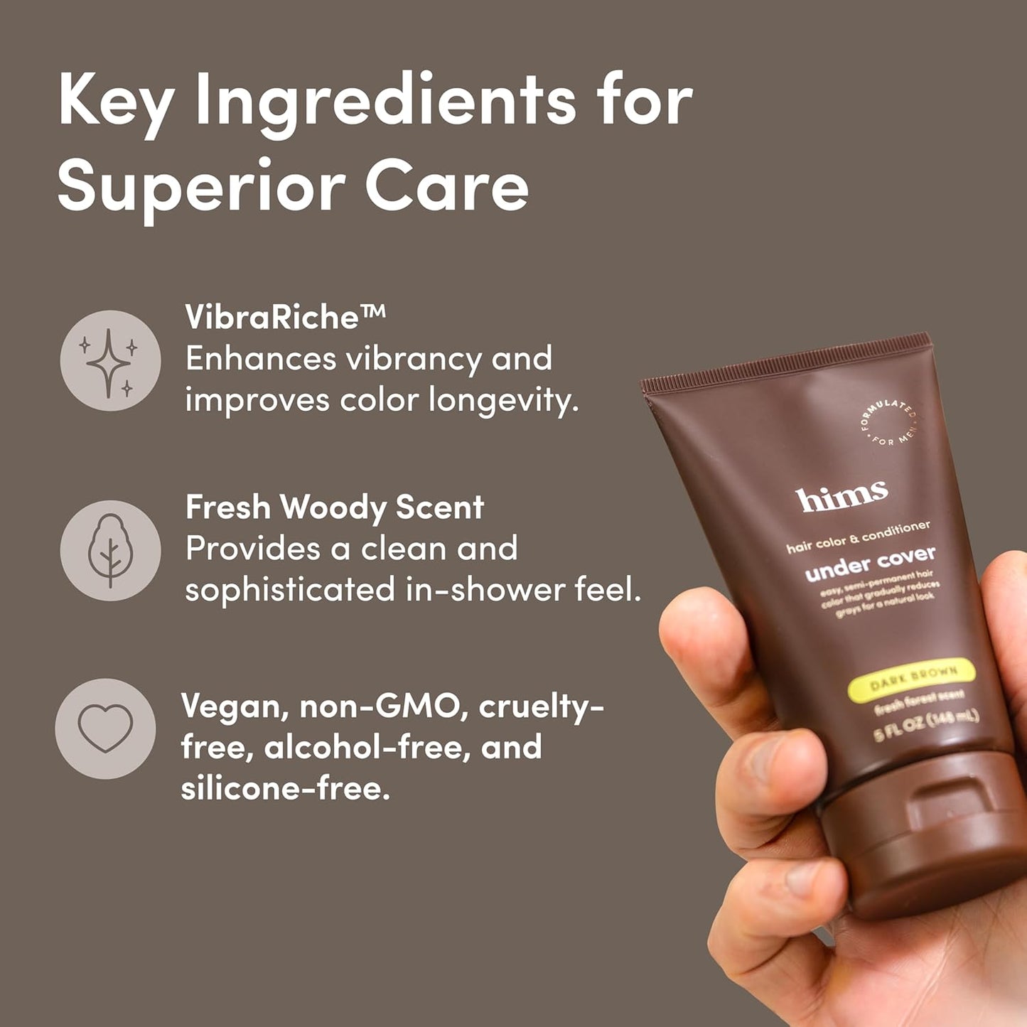 hims Under Cover Hair Color & Conditioner