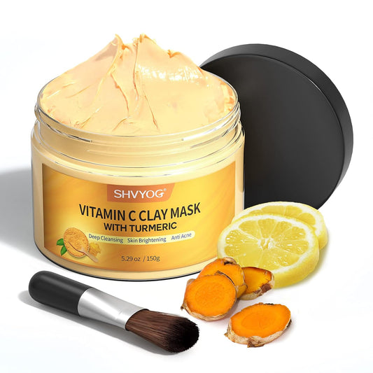 SHVYOG Vitamin C Clay Mask With Turmeric