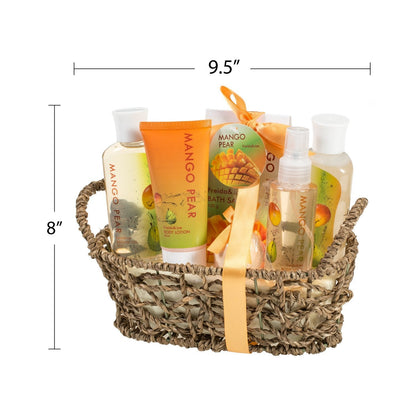 FREIDA And JOE Woven Basket Fragrance Bath & Body Set