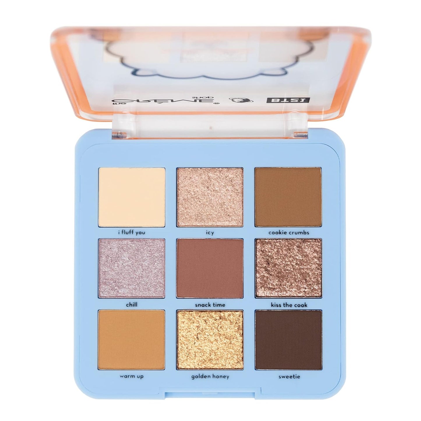 THE CREME SHOP 9 Color Shimmer & Glitter Eyeshadow Palette