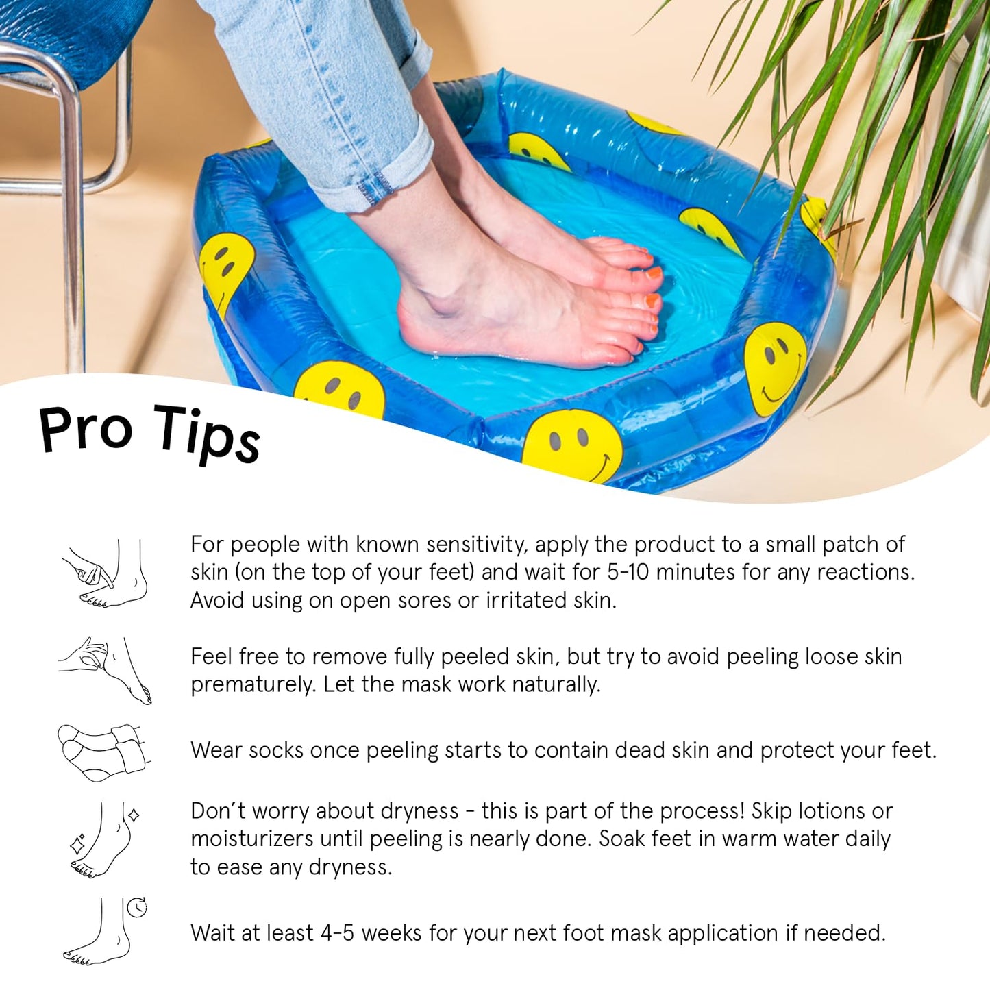 GRACE & STELLA Exfoliating Foot Peel Mask