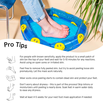 GRACE & STELLA Exfoliating Foot Peel Mask
