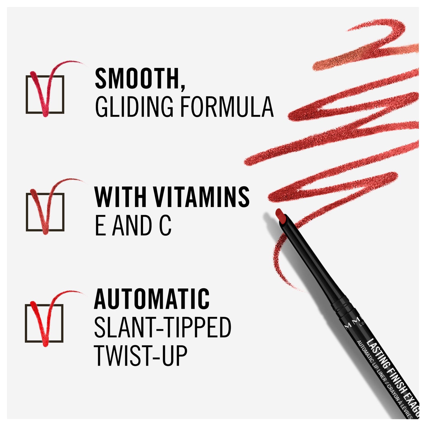 RIMMEL Lasting Finish Exaggerate Automatic Lip Liner