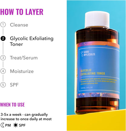 GOOD MOLECULES Glycolic Exfoliating Toner