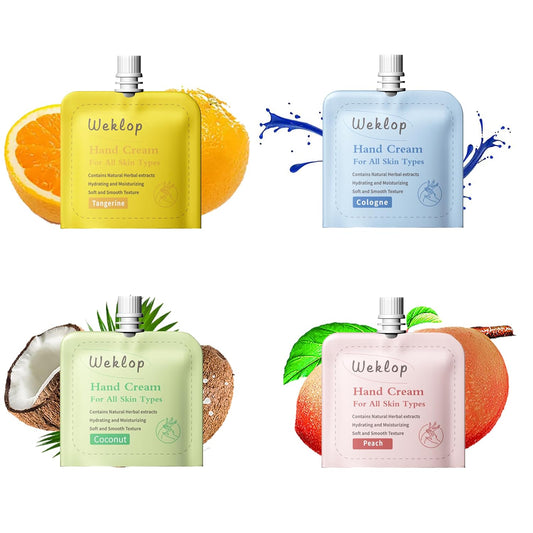WEKLOP Natural Moisturizing Travel Size Hand Cream