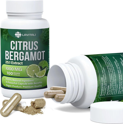 Citrus Bergamot Extract Capsules, Non-GMO, Gluten-Free
