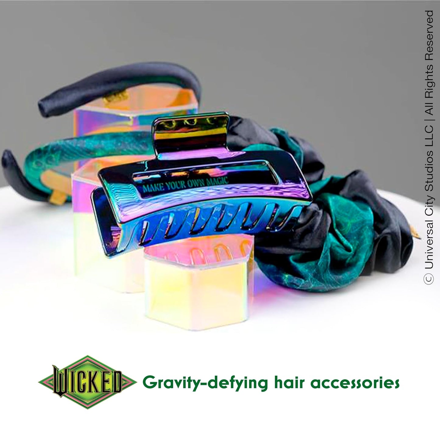 SCUNCI by Conair Wicked Elphaba Hair Accessories Gift Set (3 Ct)