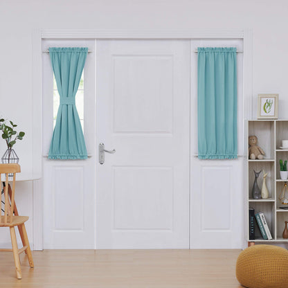 Thermal Insulated Blackout Drapes, 52x108 Inch, 2 Panels