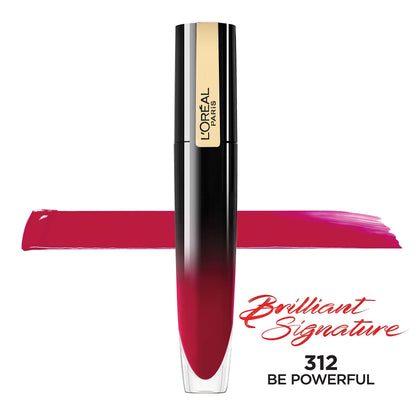 L'OREAL Brilliant Signature Shiny Lipstick