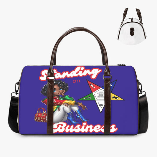 Blue Standing on Business OES Duffle Bag