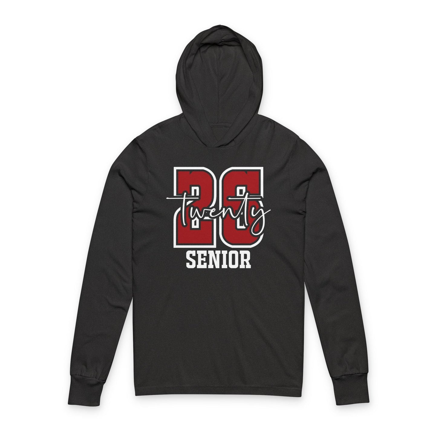 Class of 2026, Graduation Unisex Hooded Long Sleeve Tee: Comfort & Style for Everyday Wear, Ideal for Casual Outfits, Gifts, Sports Events, & Relaxed Gatherings