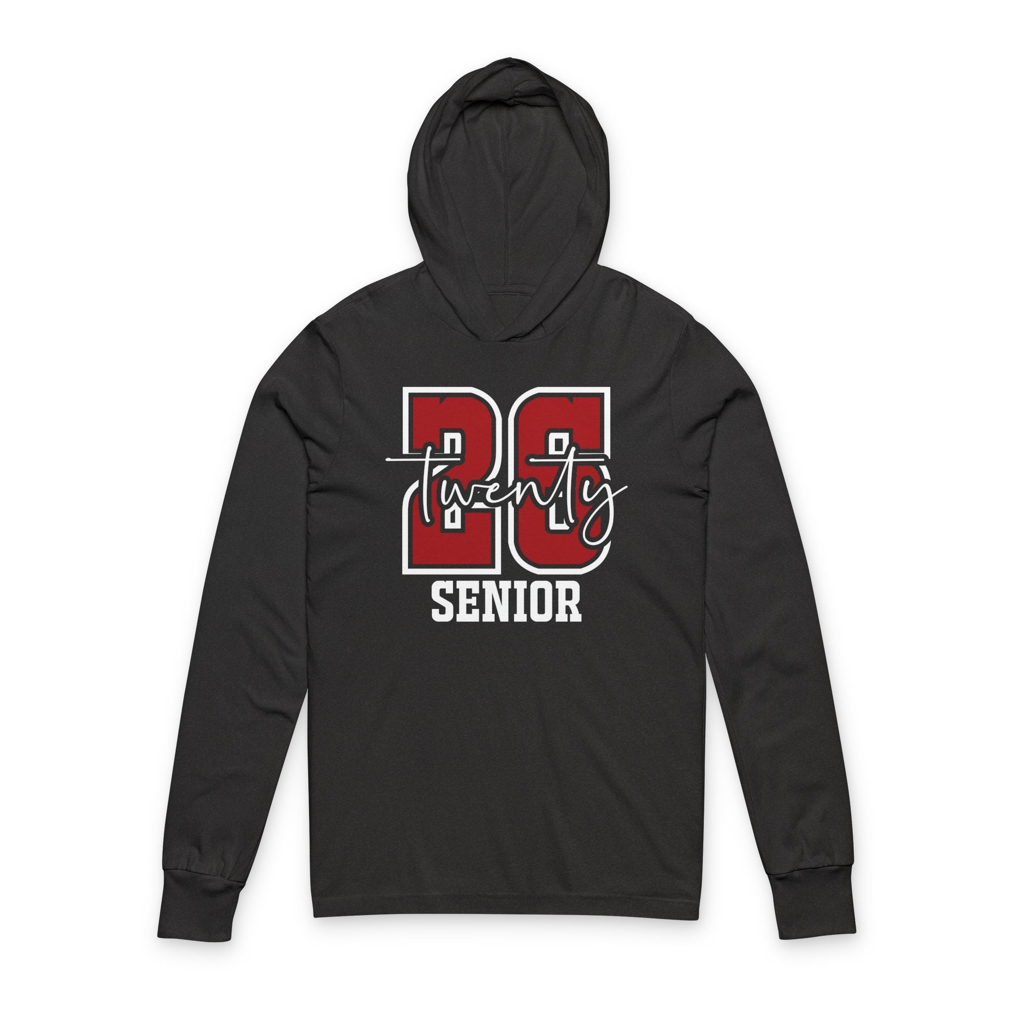 Class of 2026, Graduation Unisex Hooded Long Sleeve Tee: Comfort & Style for Everyday Wear, Ideal for Casual Outfits, Gifts, Sports Events, & Relaxed Gatherings