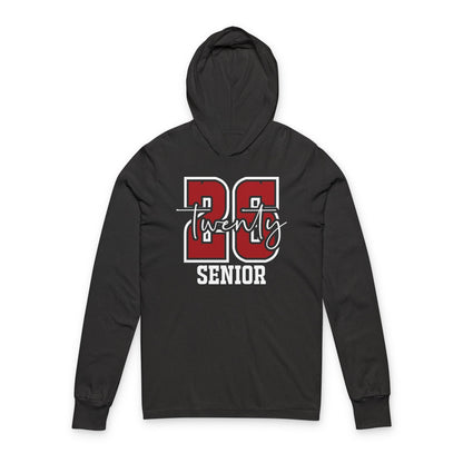 Class of 2026, Graduation Unisex Hooded Long Sleeve Tee: Comfort & Style for Everyday Wear, Ideal for Casual Outfits, Gifts, Sports Events, & Relaxed Gatherings