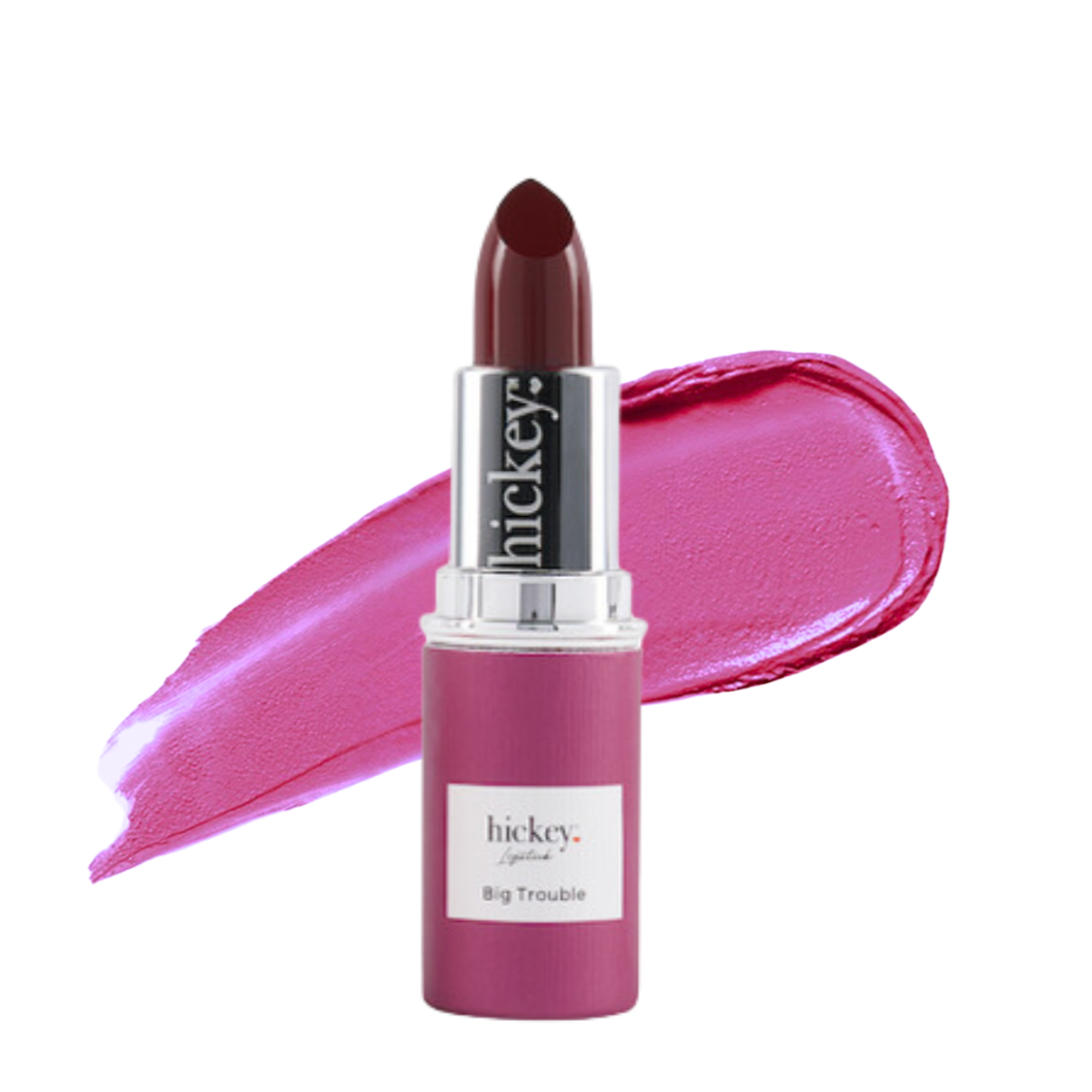 BIG TROUBLE Refill | Refillable Berry Wine Lipstick | Hickey Lipstick Clean Beauty