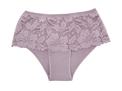 EGI Luxury Modal Women's Lace-Trimmed Briefs Panties. Proudly Made in Italy.(1153)