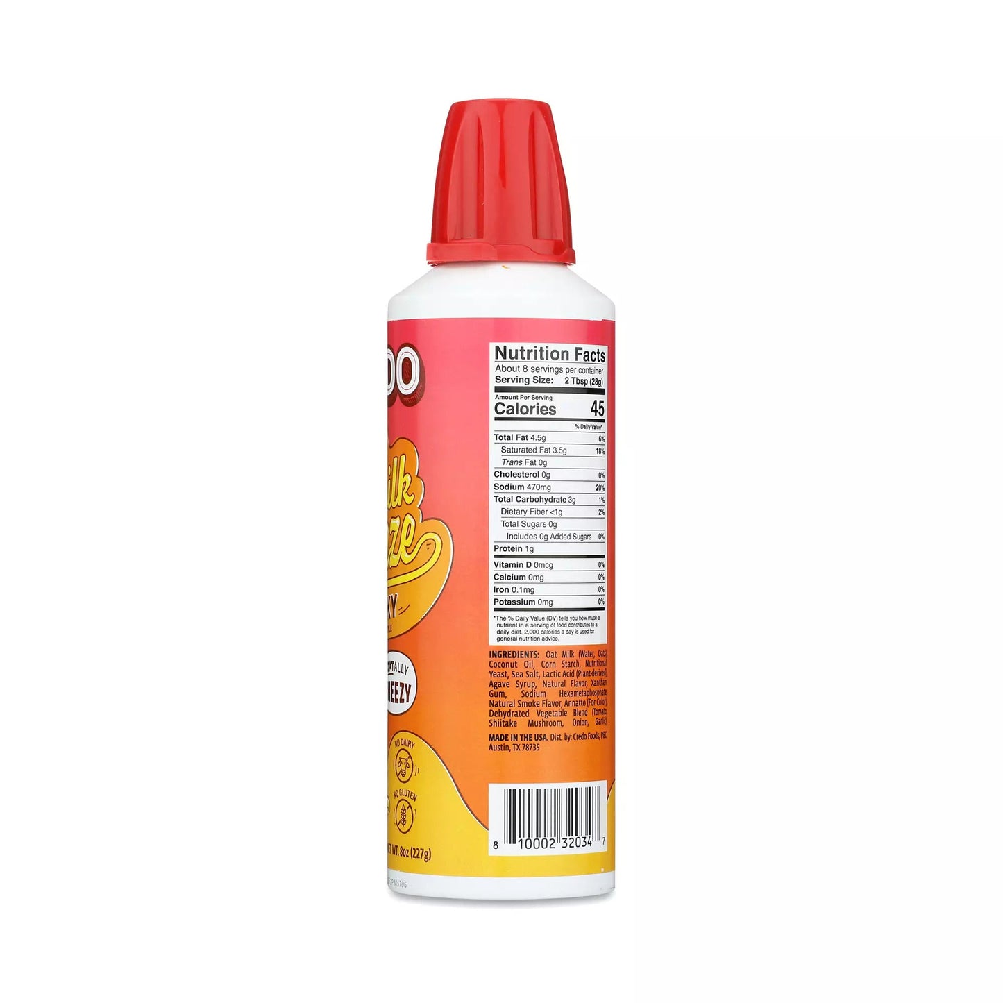 Oat Milk Spray Cheeze - Smoky Style