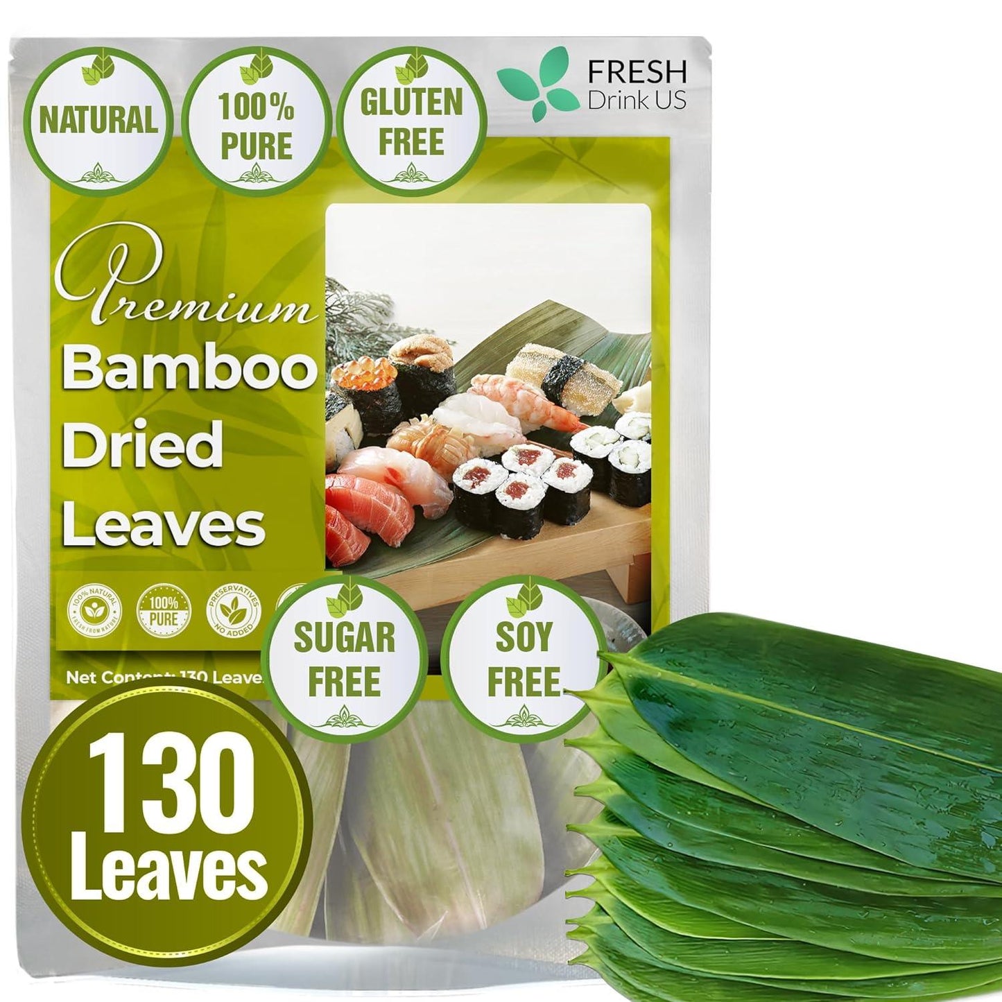 Dried Bamboo Whole Leaves, Bamboo Leaf, Sugar Free, Gluten Free, Whole Big Leaves, Bamboo Leaf For Cooking