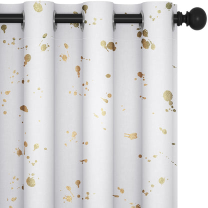 Thermal Blackout Curtains, Noise-Reducing, 2 Panels