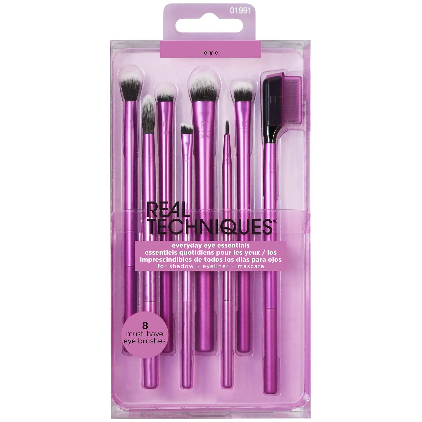 REAL TECHNIQUES Everyday Eye Essentials Makeup Brush Kit