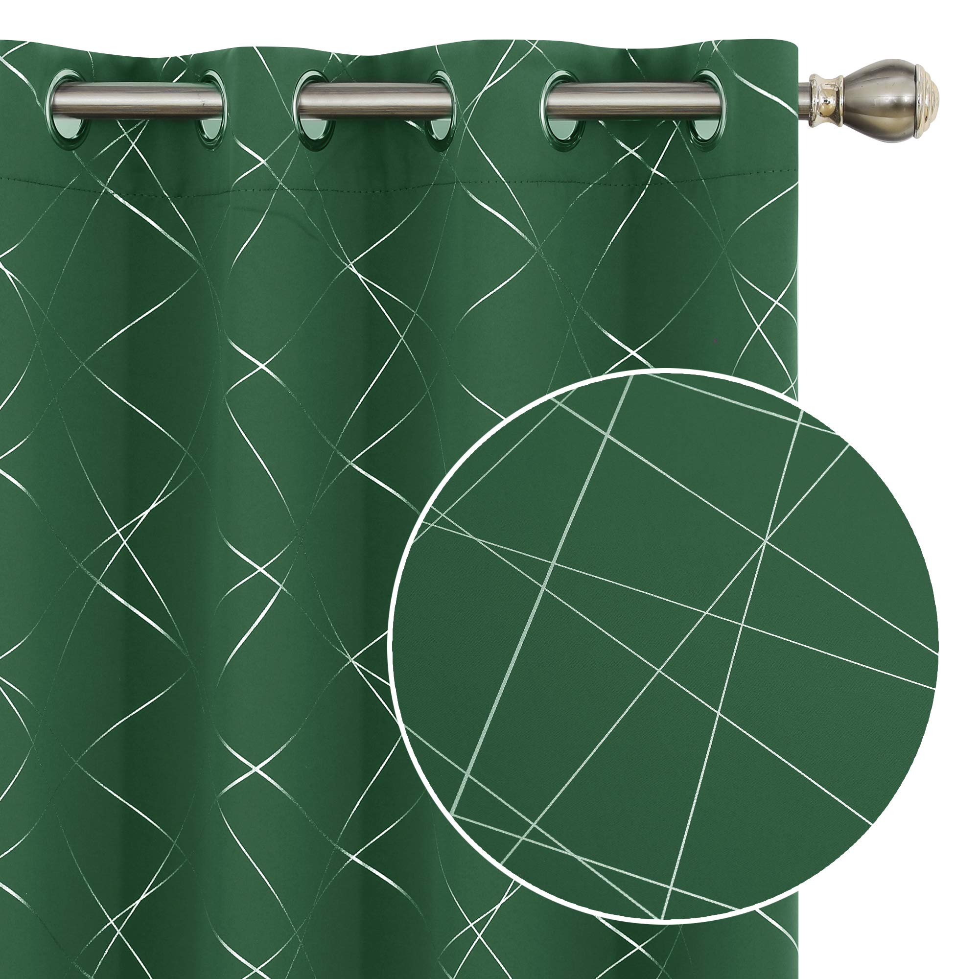 Geometric Blackout Curtains, 2 Panels