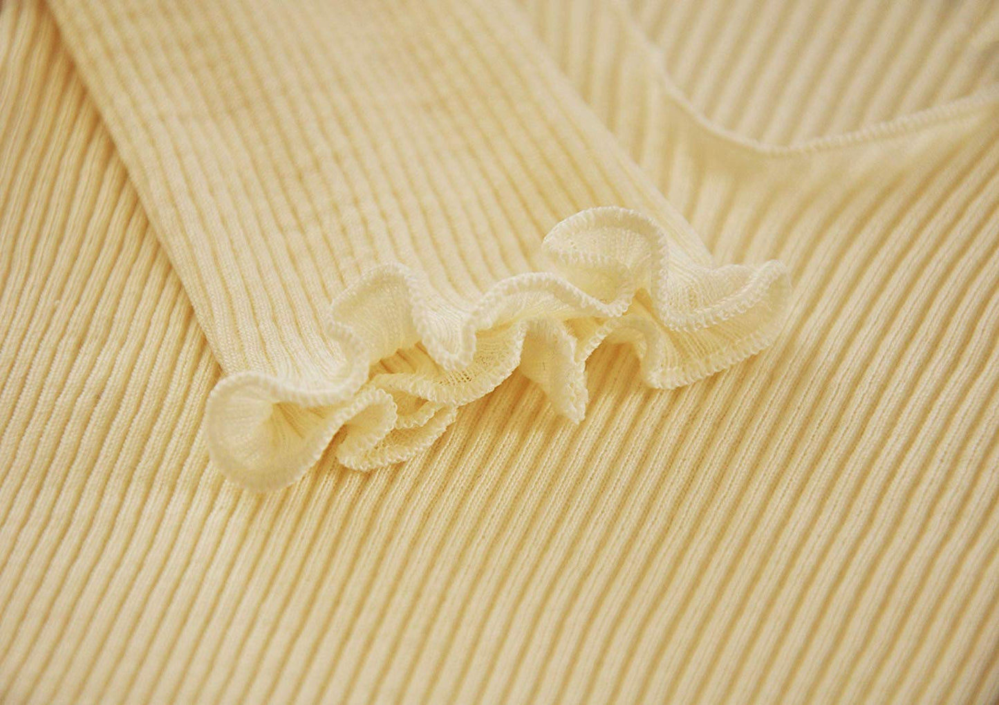 EGI Luxury Wool Silk V-Neck Long Sleeve Top. Proudly Made in Italy (1493)