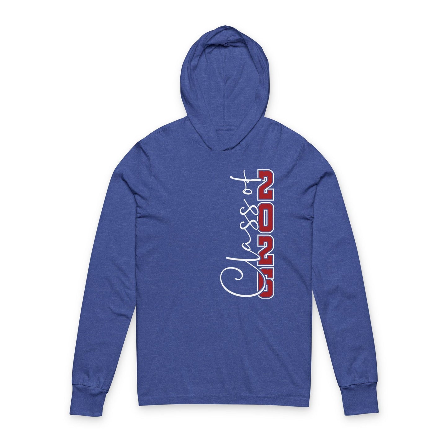 Class of 2026 Long Unisex Hooded Long Sleeve Tee - Graduation Gift, Casual Wear, Perfect for Chassot 2023 Celebration