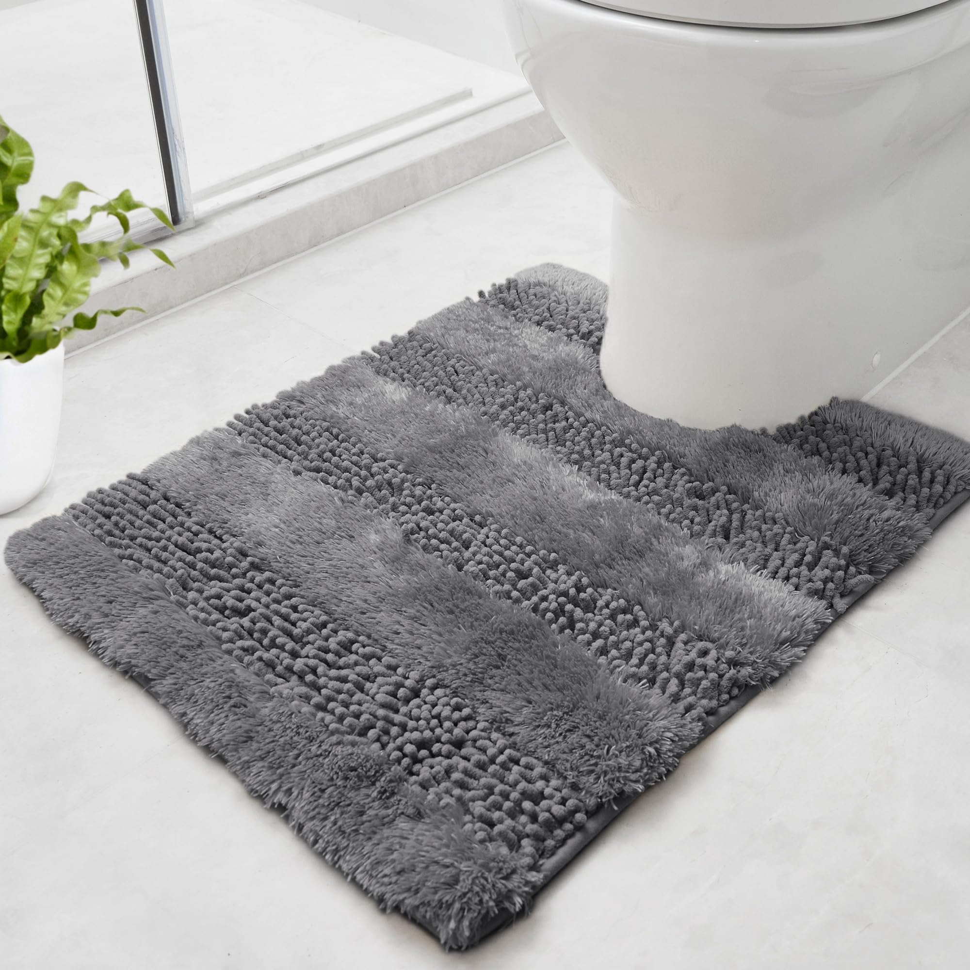 Quick Dry Plush Bathroom Rug