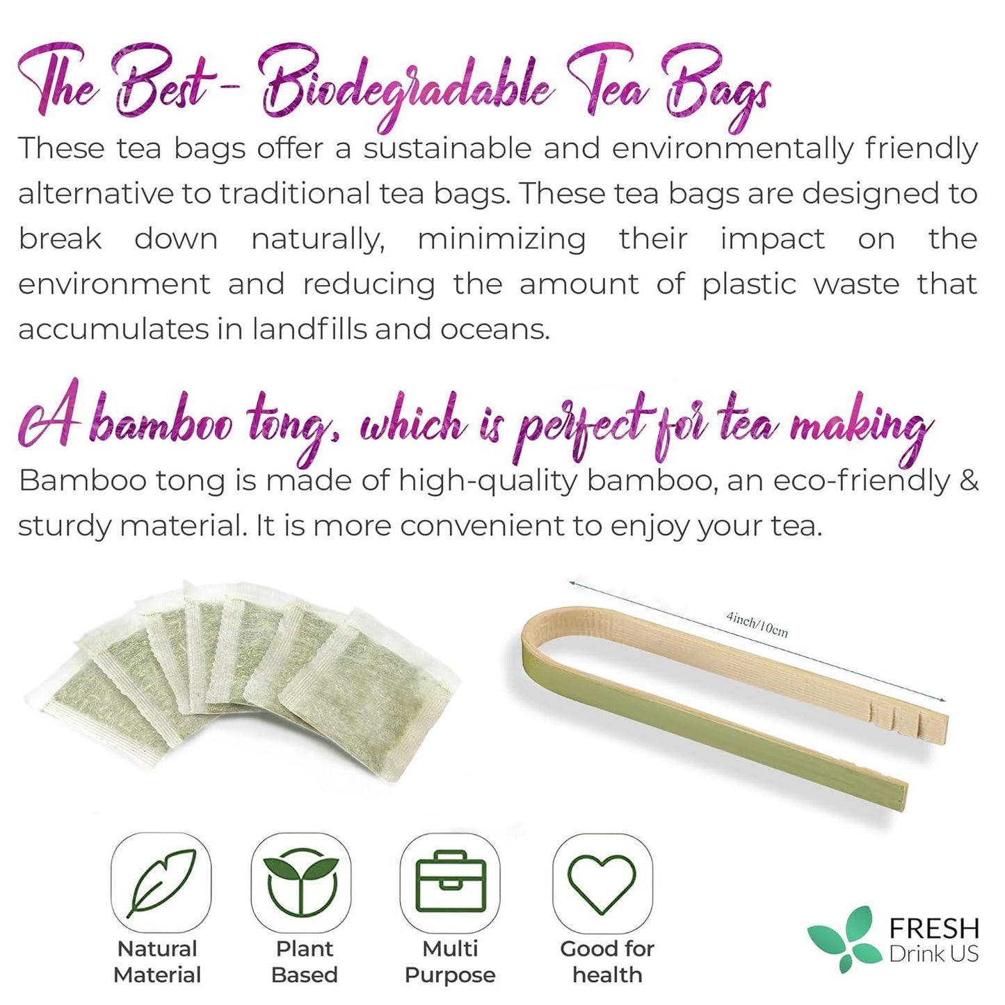 Premium Milk Thistle Tea Bags, 100% Natural & Pure from Milk Thistle Seeds. Milk Thistle Seed Herbal Tea. Milk Thistle Seed Tea. Made with Natural Material Tea Bags. No Sugar, No Caffeine, No Gluten, Vegan.