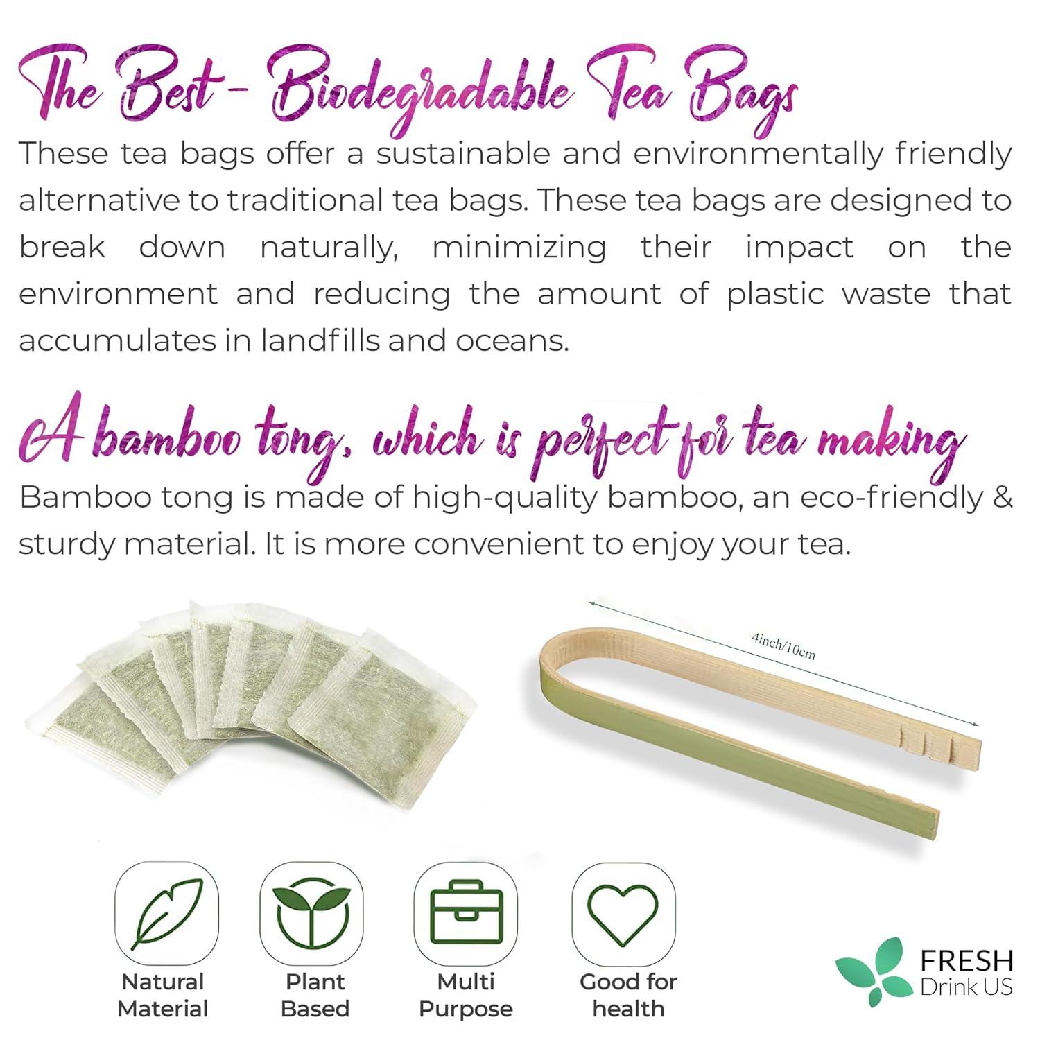 Premium Milk Thistle Tea Bags, 100% Natural & Pure from Milk Thistle Seeds. Milk Thistle Seed Herbal Tea. Milk Thistle Seed Tea. Made with Natural Material Tea Bags. No Sugar, No Caffeine, No Gluten, Vegan.