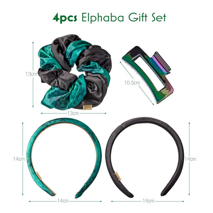 SCUNCI by Conair Wicked Elphaba Hair Accessories Gift Set (3 Ct)