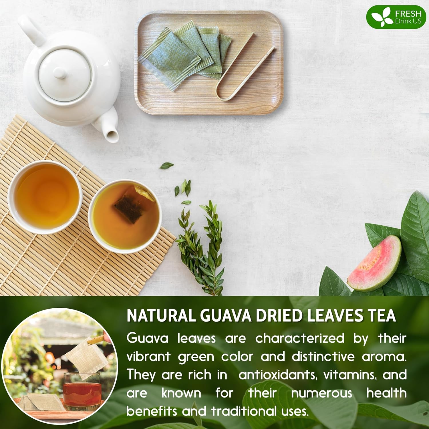 Premium Guava Leaf Tea Bags
