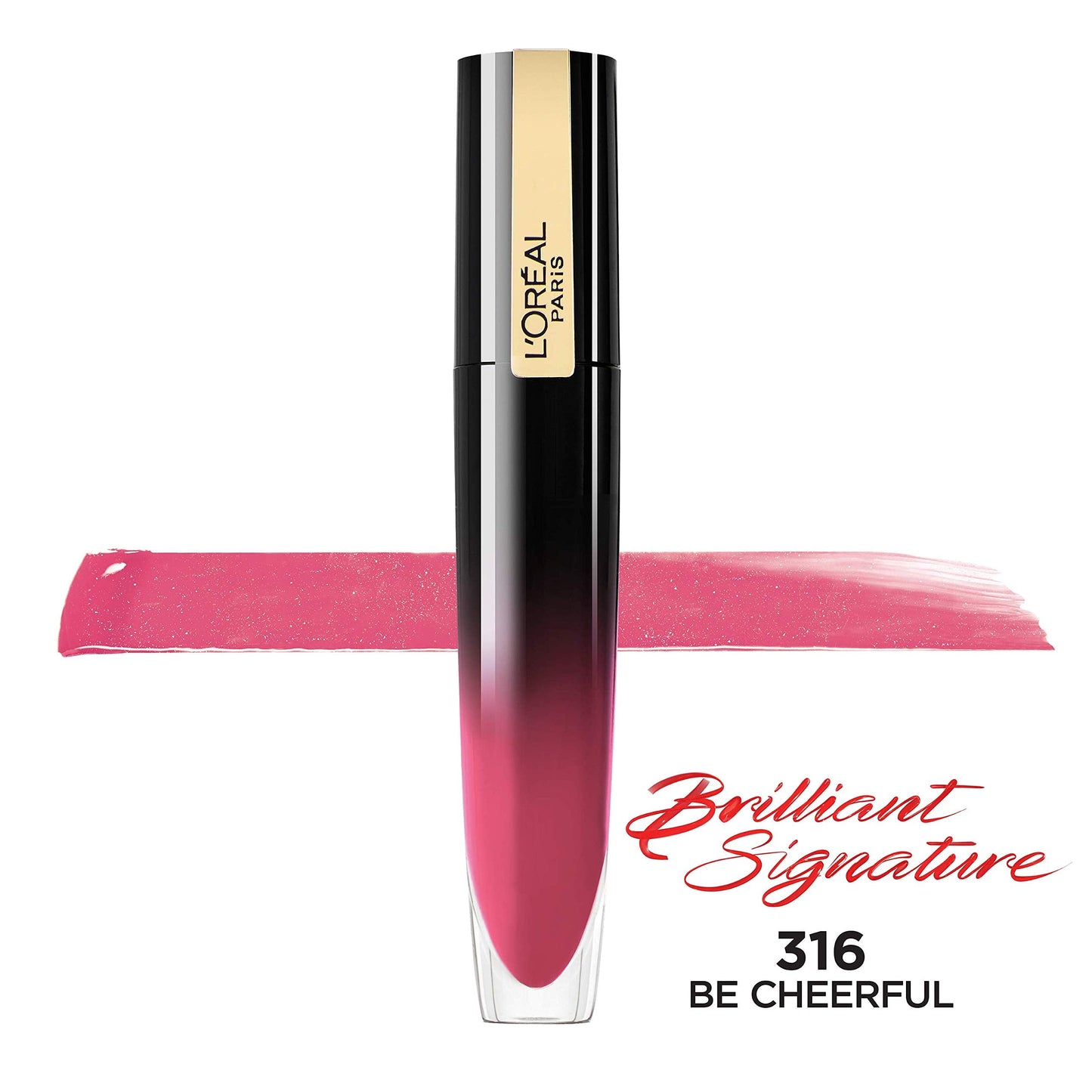 L'OREAL Brilliant Signature Shiny Lipstick