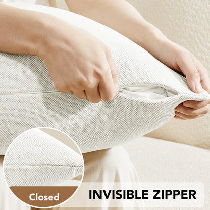 Saddle Brown Lumbar Pillow Covers, 2PCS