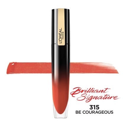 L'OREAL Brilliant Signature Shiny Lipstick