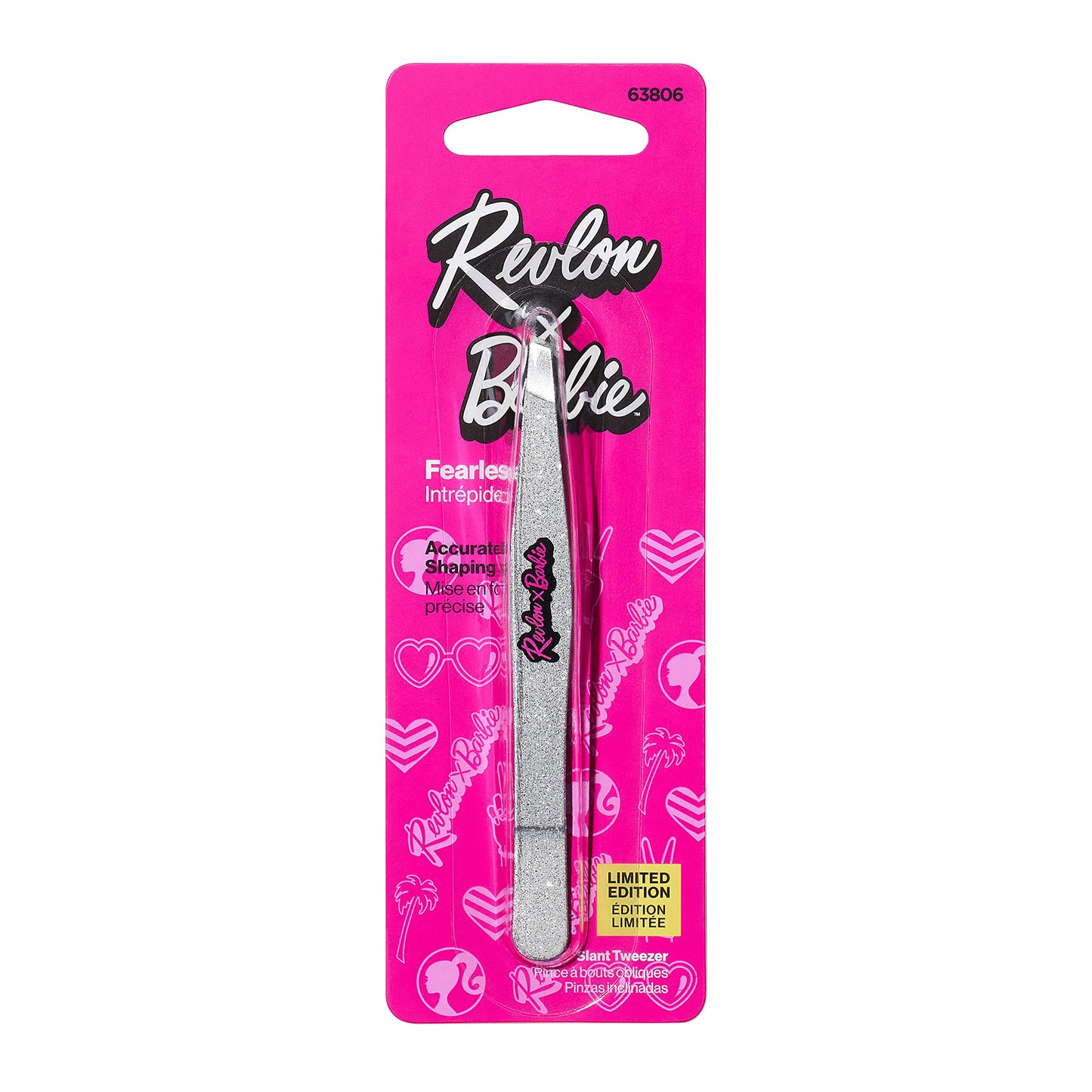 REVLON x Barbie Slant Tip Tweezer