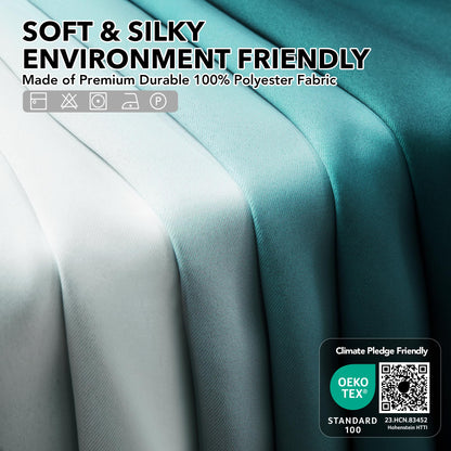 Gradient Light Blocking Room Darkening Curtains